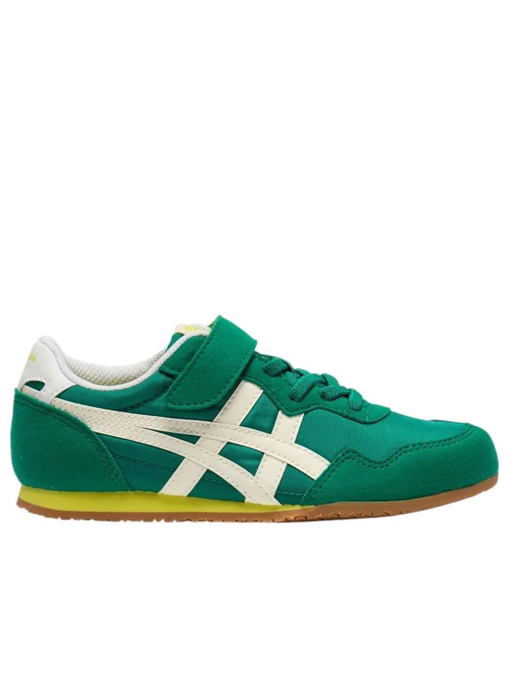 (PS) Onitsuka Tiger Serrano 'Forest Green Cream' — изображение 2 из 7, зеленый/кремовый