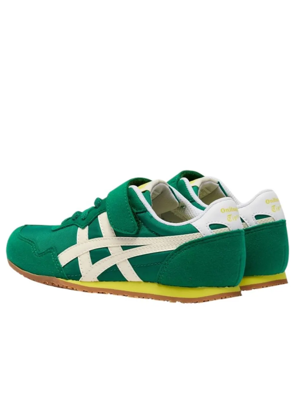 (PS) Onitsuka Tiger Serrano 'Forest Green Cream' — изображение 3 из 7, зеленый/кремовый