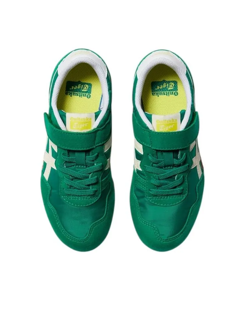 (PS) Onitsuka Tiger Serrano 'Forest Green Cream' — изображение 6 из 7, зеленый/кремовый