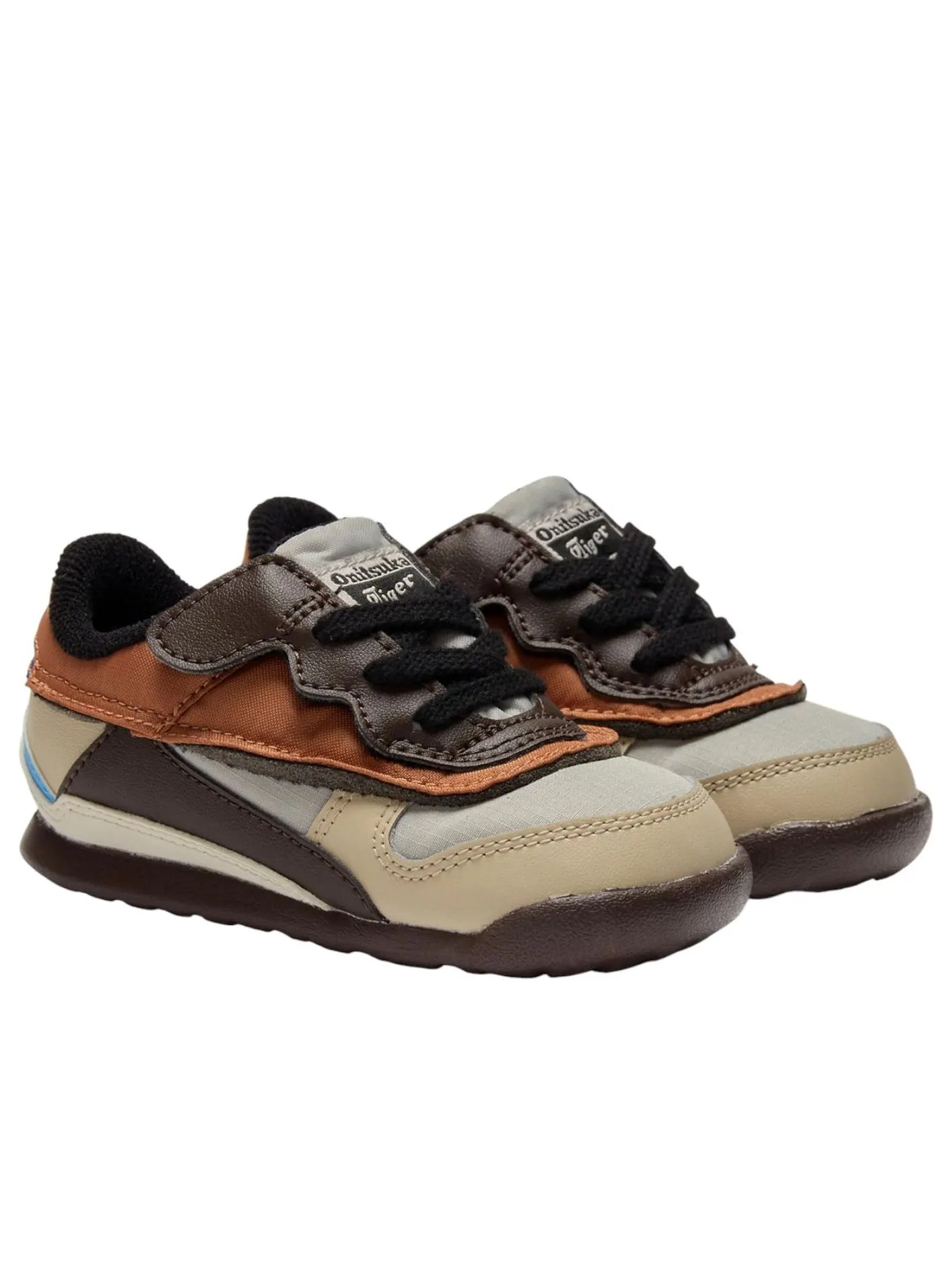 (TD) Onitsuka Tiger Admix Runner 'Beige Brown' — изображение 2 из 5, бежевый/коричневый