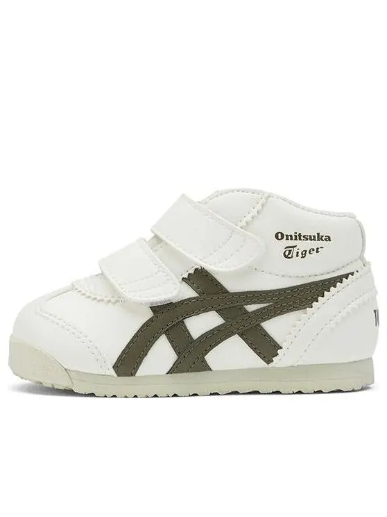 Кроссовки mexico mid runner ts Onitsuka Tiger — изображение 1 из 4, белый/оливковый