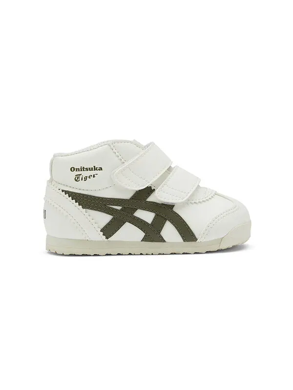 Кроссовки mexico mid runner ts Onitsuka Tiger — изображение 2 из 4, белый/оливковый