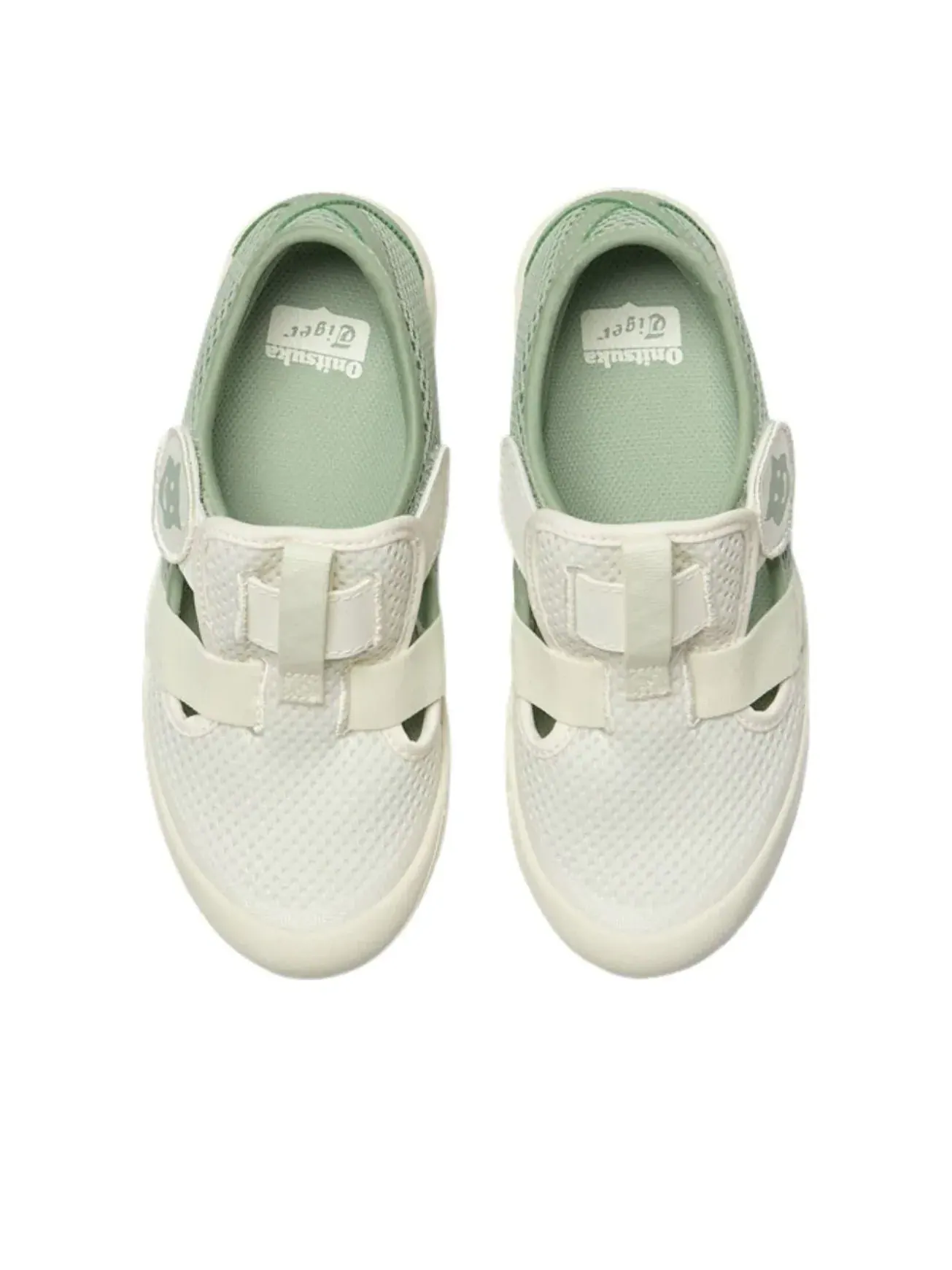 (PS) Сандалии Onitsuka Tiger Mexico 66 'Dark Jade Cream' — изображение 3 из 5, зеленый