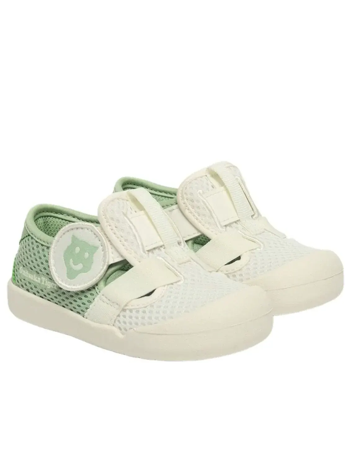 (TD) Сандалии Onitsuka Tiger Mexico 66 'Dark Jade Cream' — изображение 2 из 5, зеленый