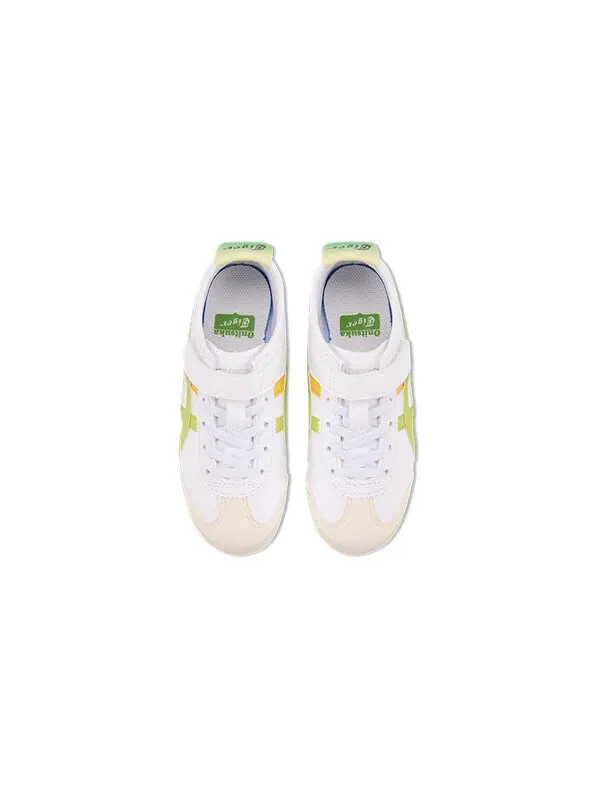 Кроссовки мексика 66 кроссовки Onitsuka Tiger — изображение 3 из 4, белый/зеленый/оранжевый