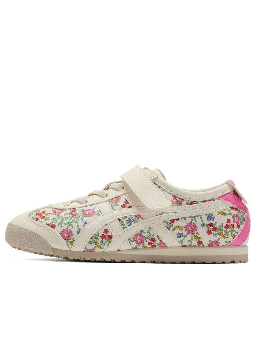 Кроссовки (PS) Onitsuka Tiger Mexico 66 'White Cream Floral' — изображение 1 из 6, бежевый