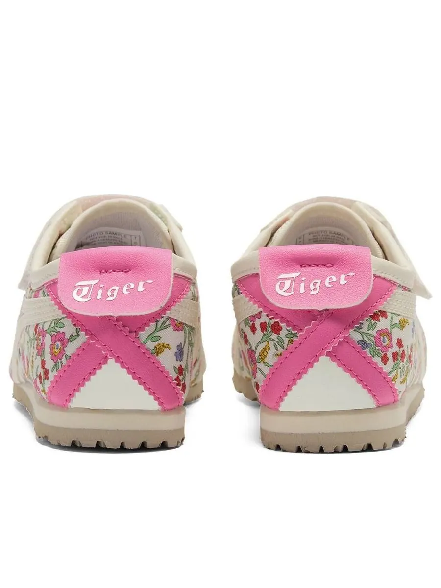 Кроссовки (PS) Onitsuka Tiger Mexico 66 'White Cream Floral' — изображение 4 из 6, бежевый