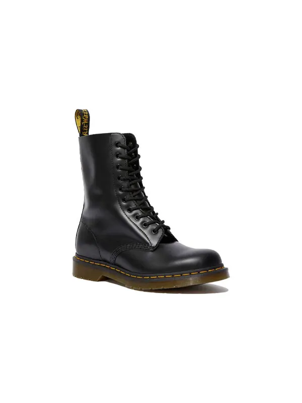 Кроссовки Dr. Martens 1490 mid, кожаные — изображение 3 из 4, черный/черный