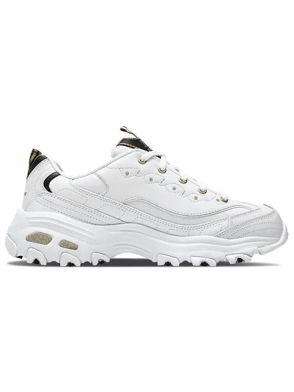 Кроссовки d'lites low dad shoes gs white Skechers — изображение 2 из 4, белый