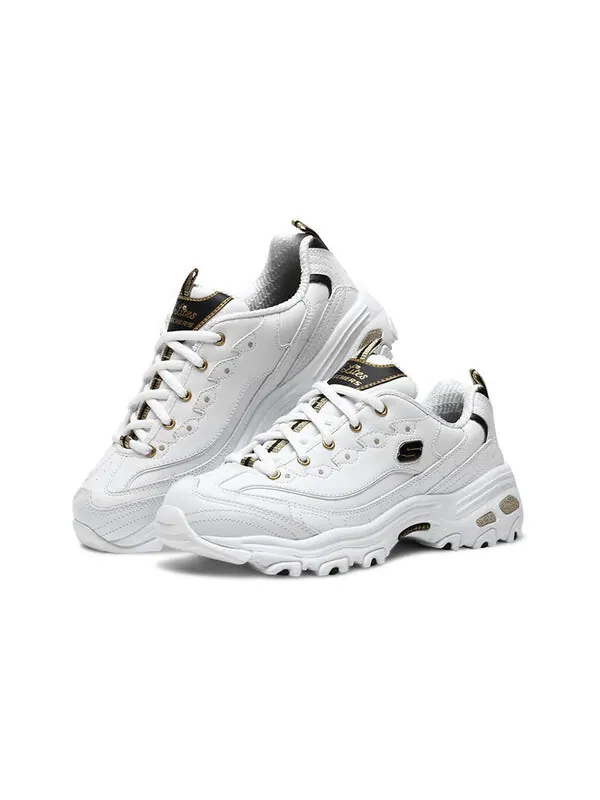Кроссовки d'lites low dad shoes gs white Skechers — изображение 3 из 4, белый