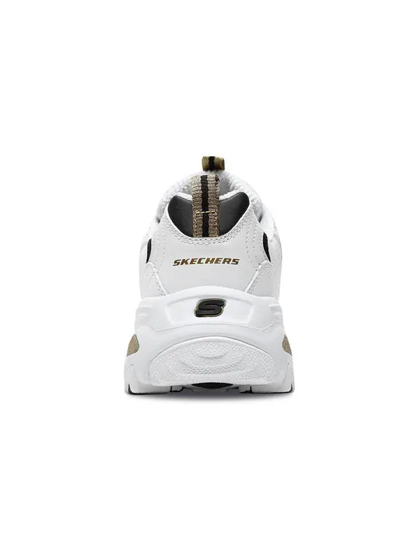 Кроссовки d'lites low dad shoes gs white Skechers — изображение 4 из 4, белый
