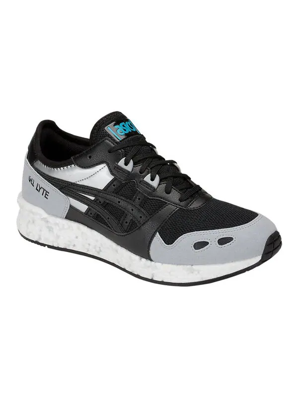 Кроссовки hypergel lyte туфли кроссовки унисекс Asics — изображение 3 из 4, черный/серый