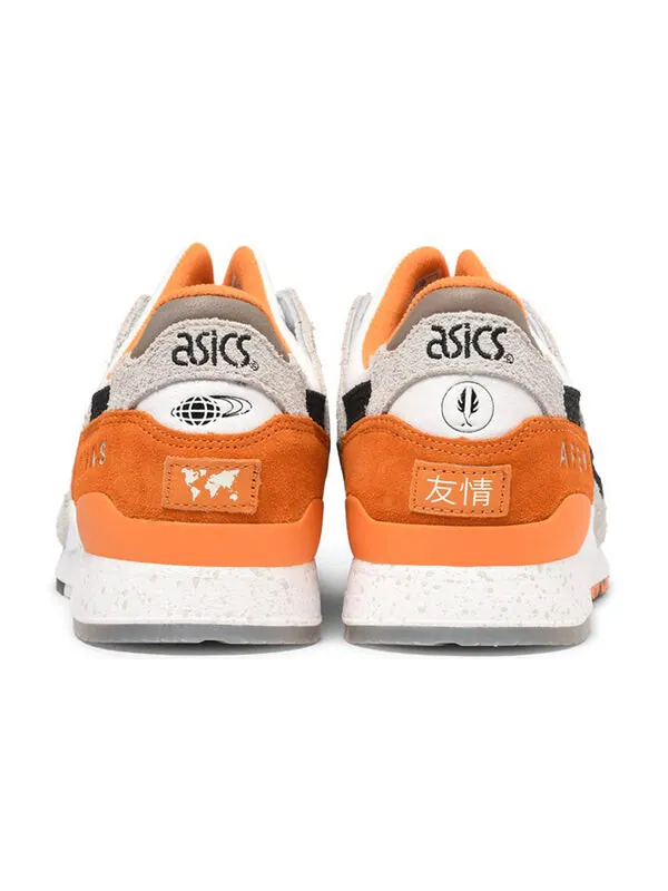 Кроссовки afew x beams x gel lyte 3 Asics — изображение 4 из 4, белый/оранжевый
