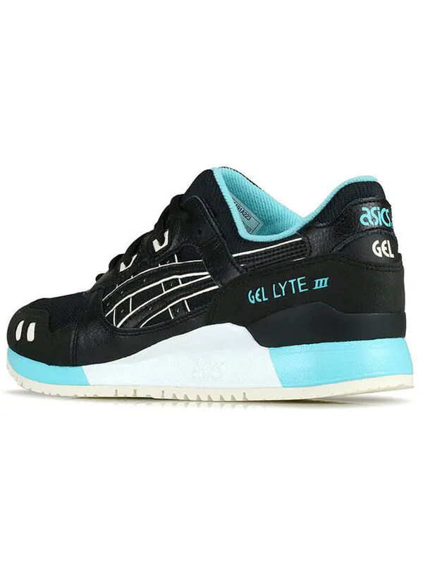 Кроссовки гель лайт 3 Asics — изображение 4 из 4, черный