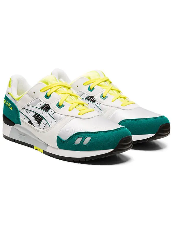 Кроссовки гель лайт 3 ог ретро Asics — изображение 3 из 4, зеленый