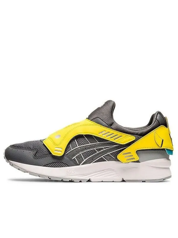 Кроссовки трансформеры x гель лайт 5 Asics — изображение 1 из 4, серый/желтый