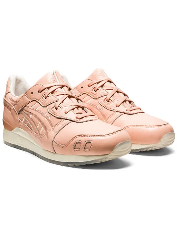 Кроссовки гель лайт 3 Asics — изображение 3 из 4, розовый