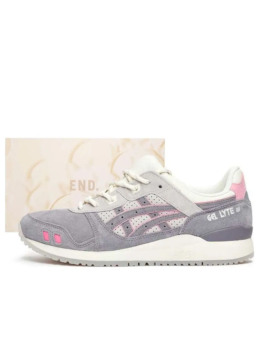 Кроссовки ASICS x END. Gel-Lyte 3 OG 'Purple' — изображение 1 из 1, фиолетовый