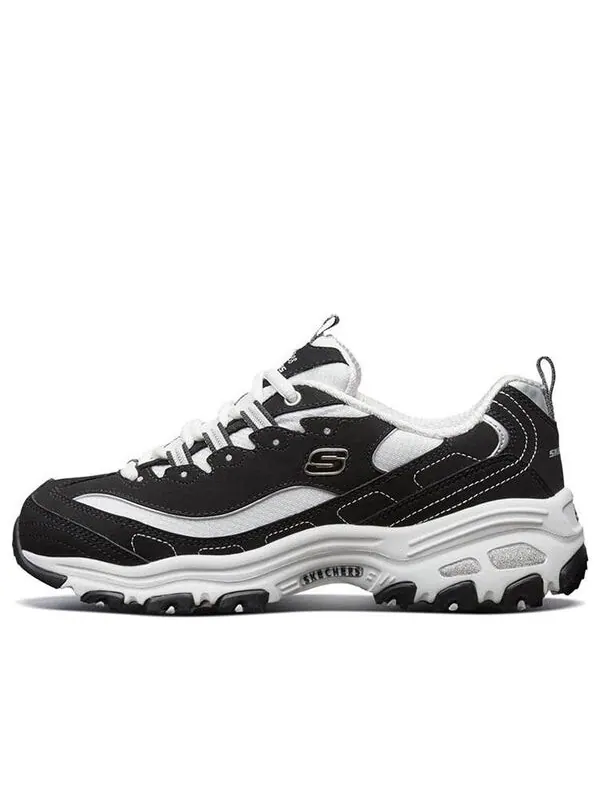 Кроссовки d'lites sports shoes gs blackwhite 'black white' Skechers — изображение 1 из 4, черный/белый