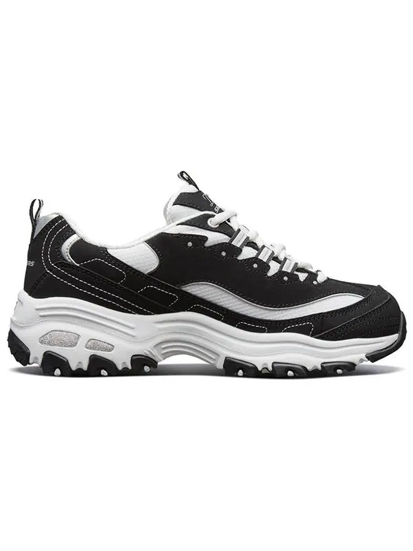 Кроссовки d'lites sports shoes gs blackwhite 'black white' Skechers — изображение 2 из 4, черный/белый