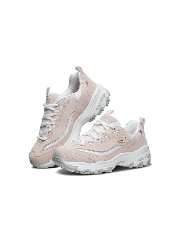 Кроссовки d'lites fashion sneakers pink/white Skechers — изображение 3 из 4, розовый/синий