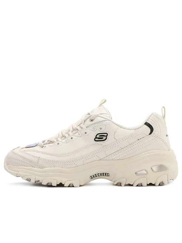 Кроссовки d'lites 1.0 low cut clunky shoes grey/white Skechers — изображение 1 из 4, белый