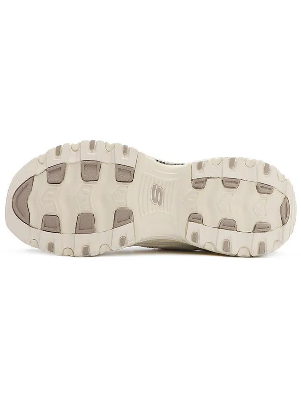 Кроссовки d'lites 1.0 low cut clunky shoes grey/white Skechers — изображение 4 из 4, белый