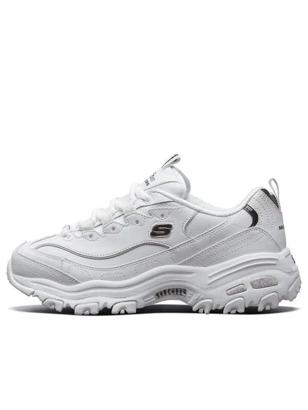 Кроссовки d'lites gs white/black Skechers — изображение 1 из 4, белый/черный