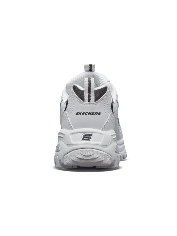 Кроссовки d'lites gs white/black Skechers — изображение 4 из 4, белый/черный