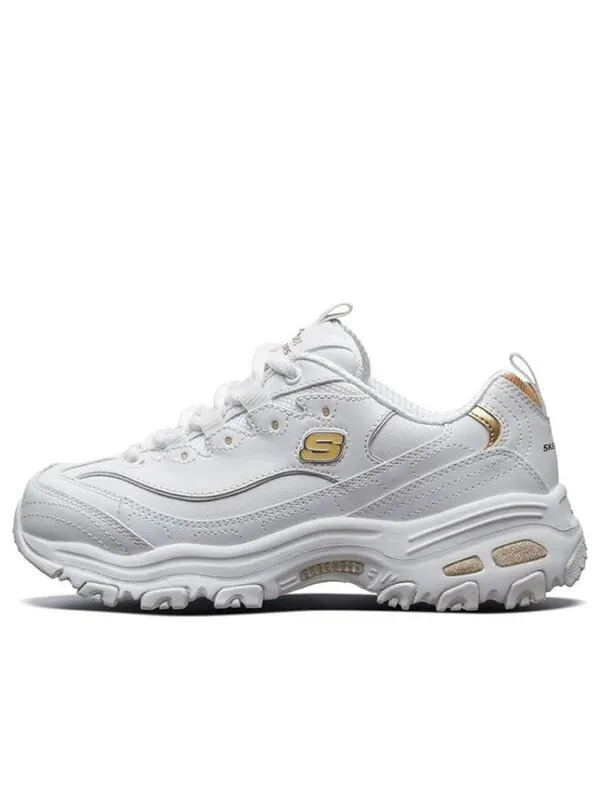 Кроссовки d'lites gs white/gold Skechers — изображение 1 из 4, белый/золотистый