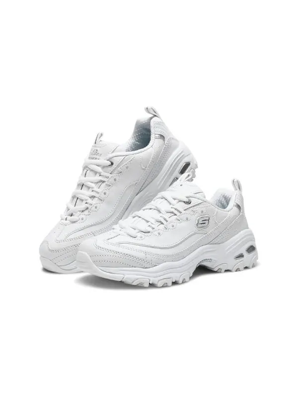 Кроссовки d'lites daddy shoes 'white silver' Skechers — изображение 3 из 4, белый/серебристый