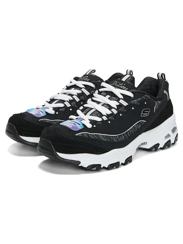 Кроссовки d'lites 'black' Skechers — изображение 3 из 4, черный/белый