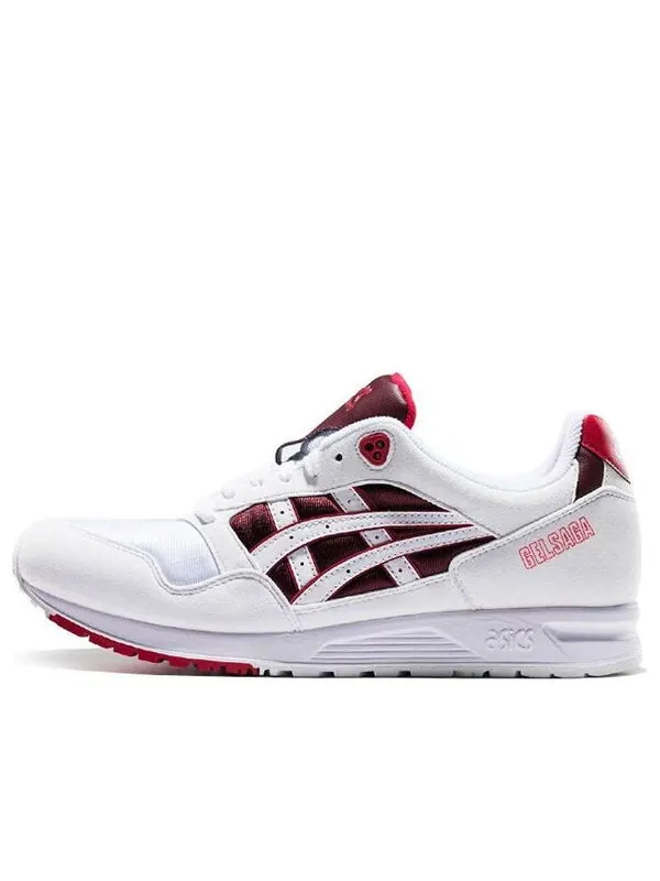Кроссовки gelsaga samba Asics — изображение 1 из 4, белый/красный