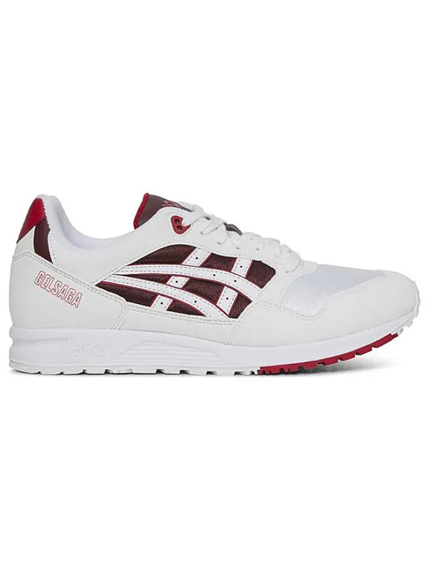 Кроссовки gelsaga samba Asics — изображение 2 из 4, белый/красный