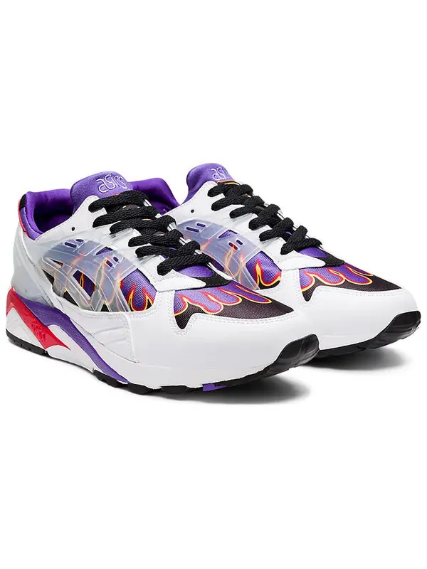 Кроссовки sneakerwolf x gel kayano Asics — изображение 3 из 4, белый/фиолетовый