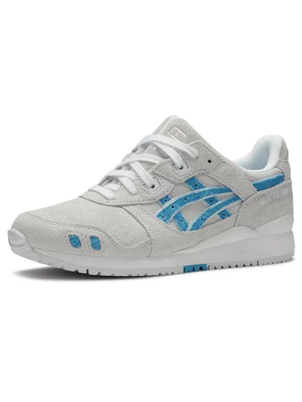 Кроссовки x кит гель лайт 3 Asics — изображение 2 из 4, серый/синий