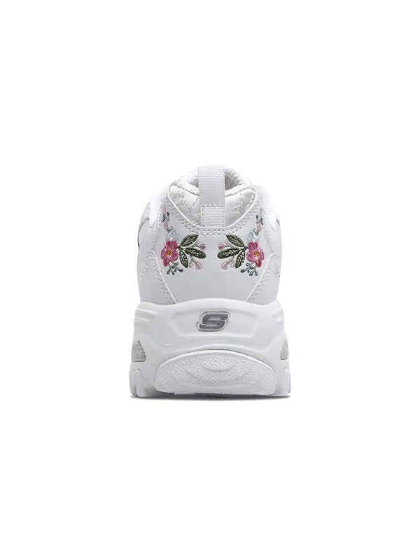 Кроссовки d'lites 1.0 gs white Skechers — изображение 4 из 4, белый