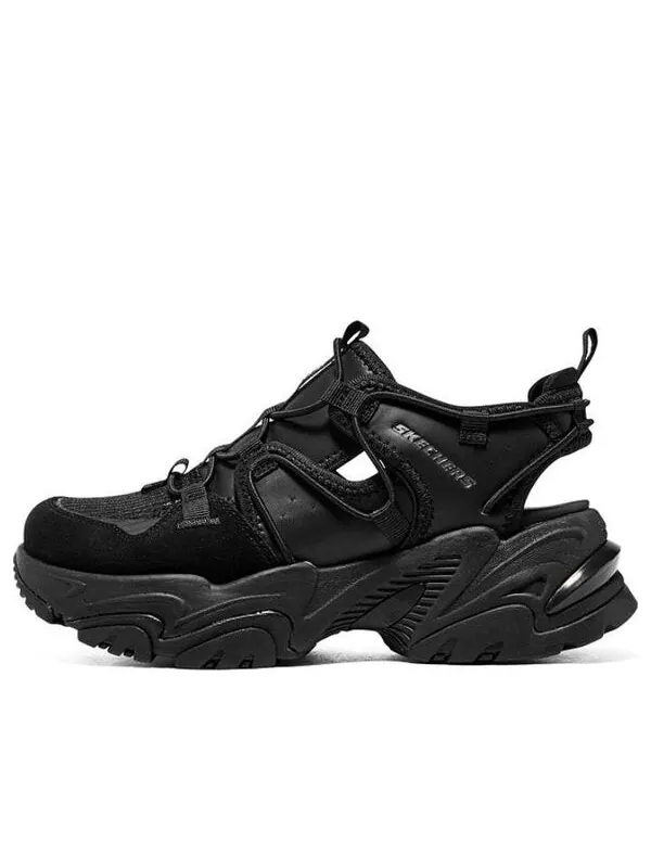 Сандалии d'lites sandals 'black' Skechers — изображение 1 из 3, черный