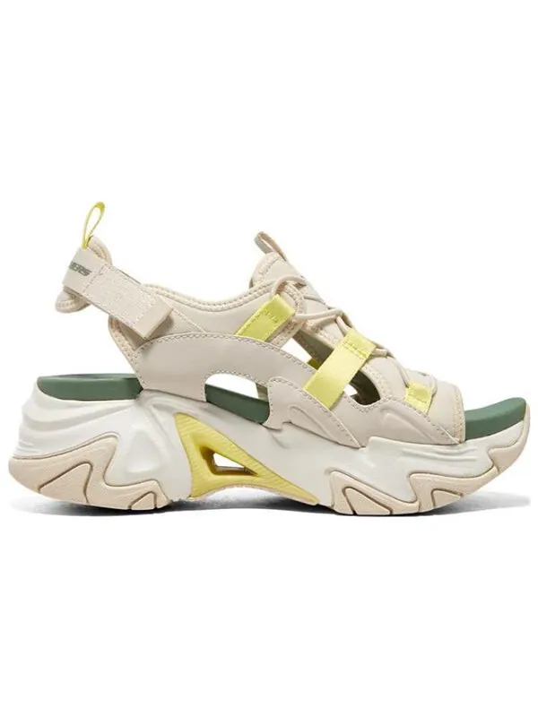 Сандалии stamina v3 'beige green' Skechers — изображение 2 из 4, бежевый/зеленый