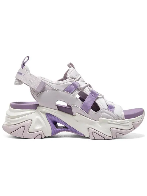 Сандалии stamina v3 'white purple' Skechers — изображение 2 из 4, белый/фиолетовый