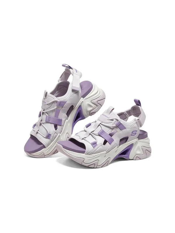 Сандалии stamina v3 'white purple' Skechers — изображение 3 из 4, белый/фиолетовый