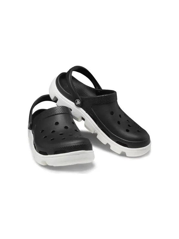 Сандалии duet beach sandals black white Crocs — изображение 3 из 4, черный белый