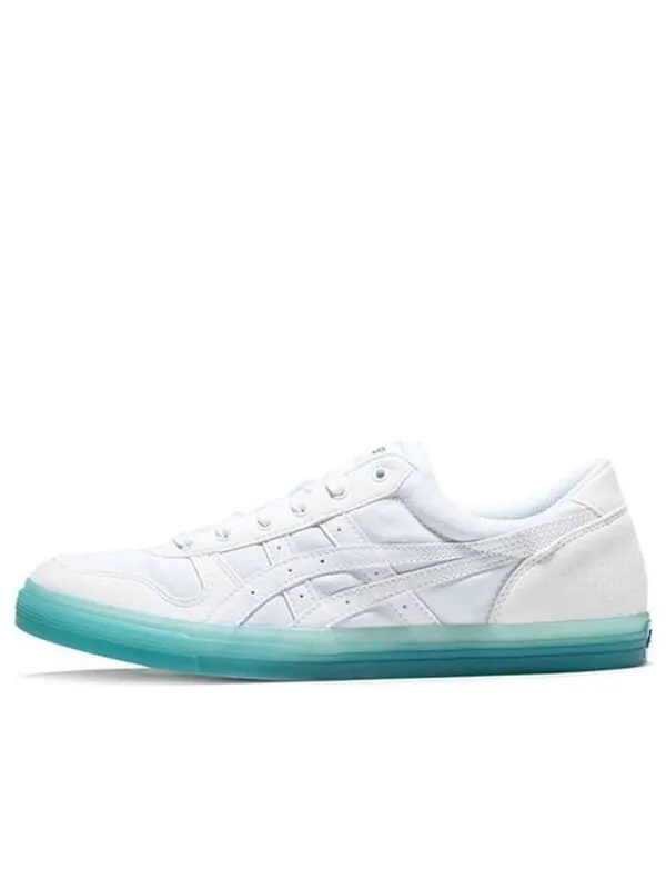 Кроссовки aaron jelly sole ретро повседневная обувь Asics — изображение 1 из 4, белый/синий