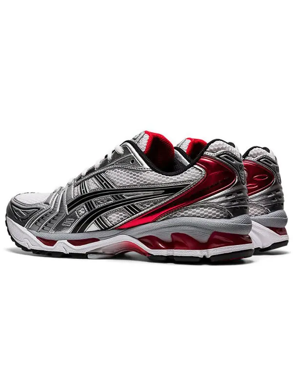 Кроссовки гель каяно 14 Asics — изображение 4 из 4, белый/красный