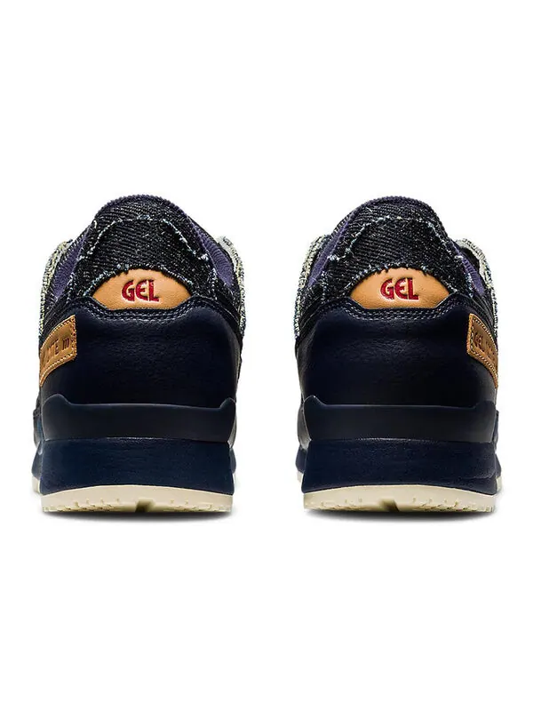 Кроссовки гель лайт 3 Asics — изображение 4 из 4, черный/синий