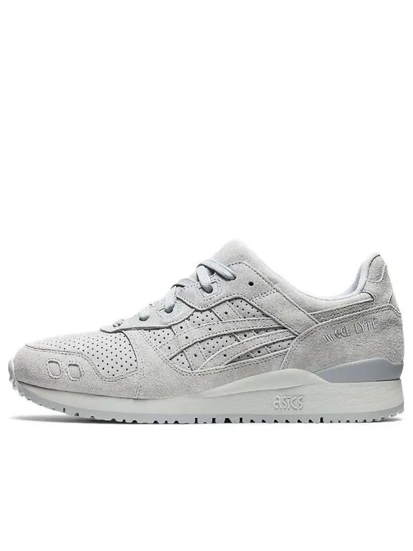 Кроссовки гель лайт 3 Asics — изображение 1 из 4, серый