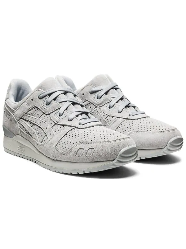 Кроссовки гель лайт 3 Asics — изображение 3 из 4, серый