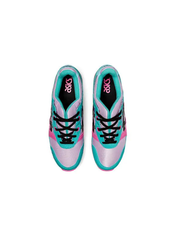 Кроссовки гель лайт 3 Asics — изображение 4 из 4, черный/зеленый/розовый
