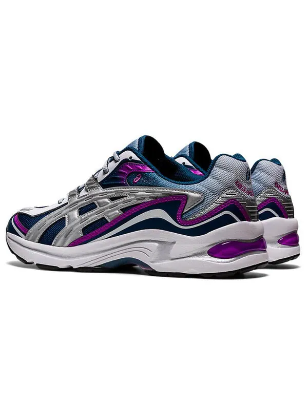 Кроссовки гелевые preleus Asics — изображение 4 из 4, синий/серебристый