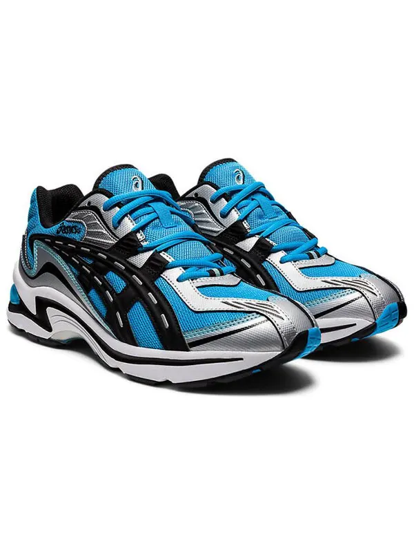 Кроссовки гелевые preleus Asics — изображение 3 из 4, синий/черный
